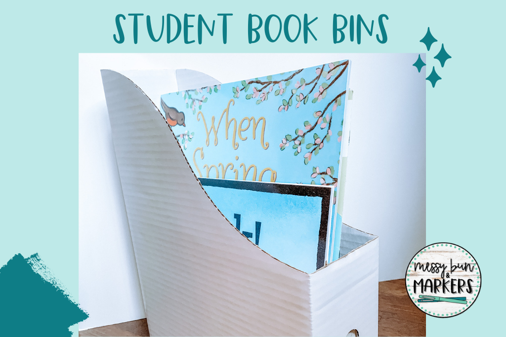 Student book bins