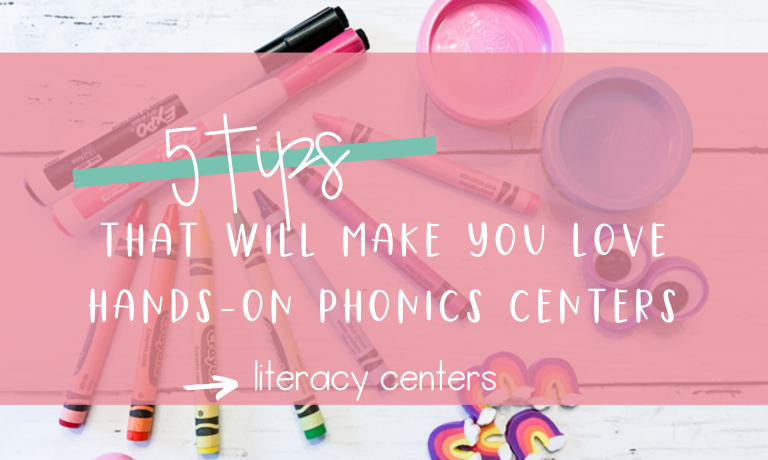 hands-on phonics activities